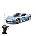 1/24 Scale 7" Remote Control Car Ferrari 458 Italia- Full Color Logo